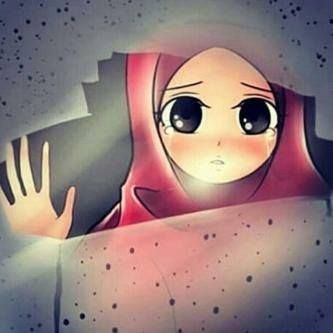 52+ Anime Girl Muslim Sad