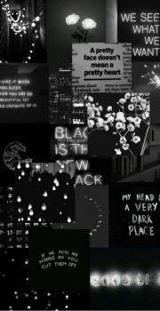 53+ Gambar Wallpaper Aesthetic Black