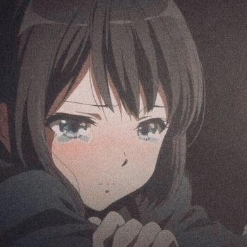 77+ Anime Girl Sad Icons