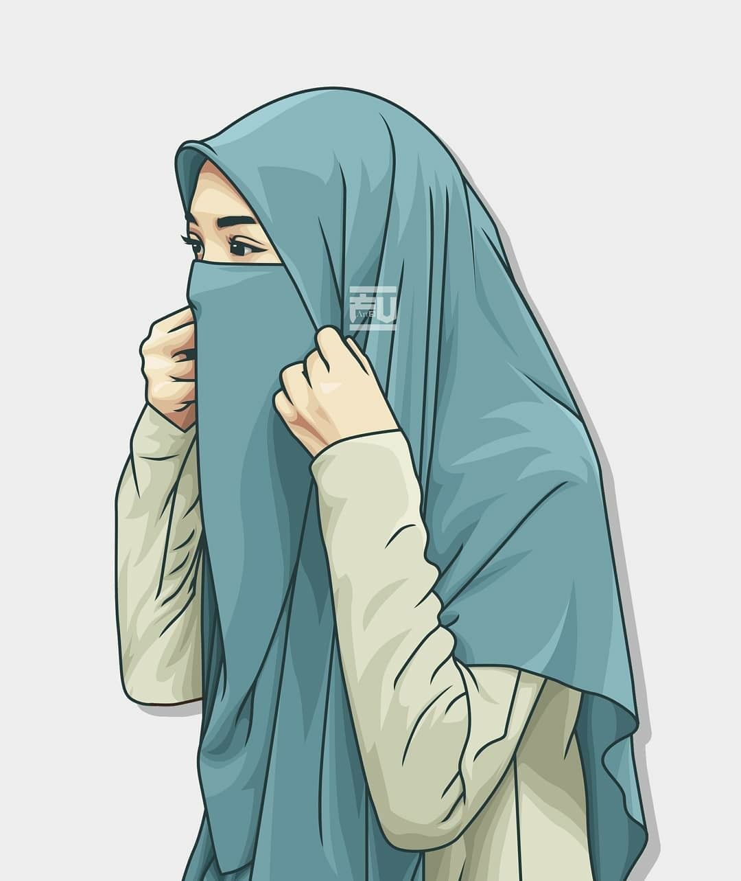 61+ Anime Muslimah Cute Wallpaper