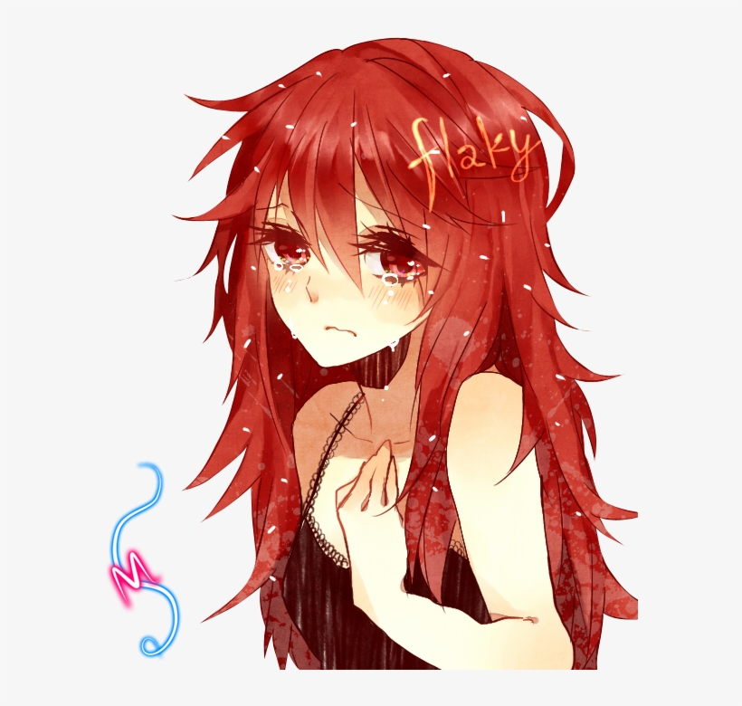 64+ Anime Girl Red Hair Sad