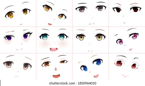 29+ Cute Anime Girl Eyes