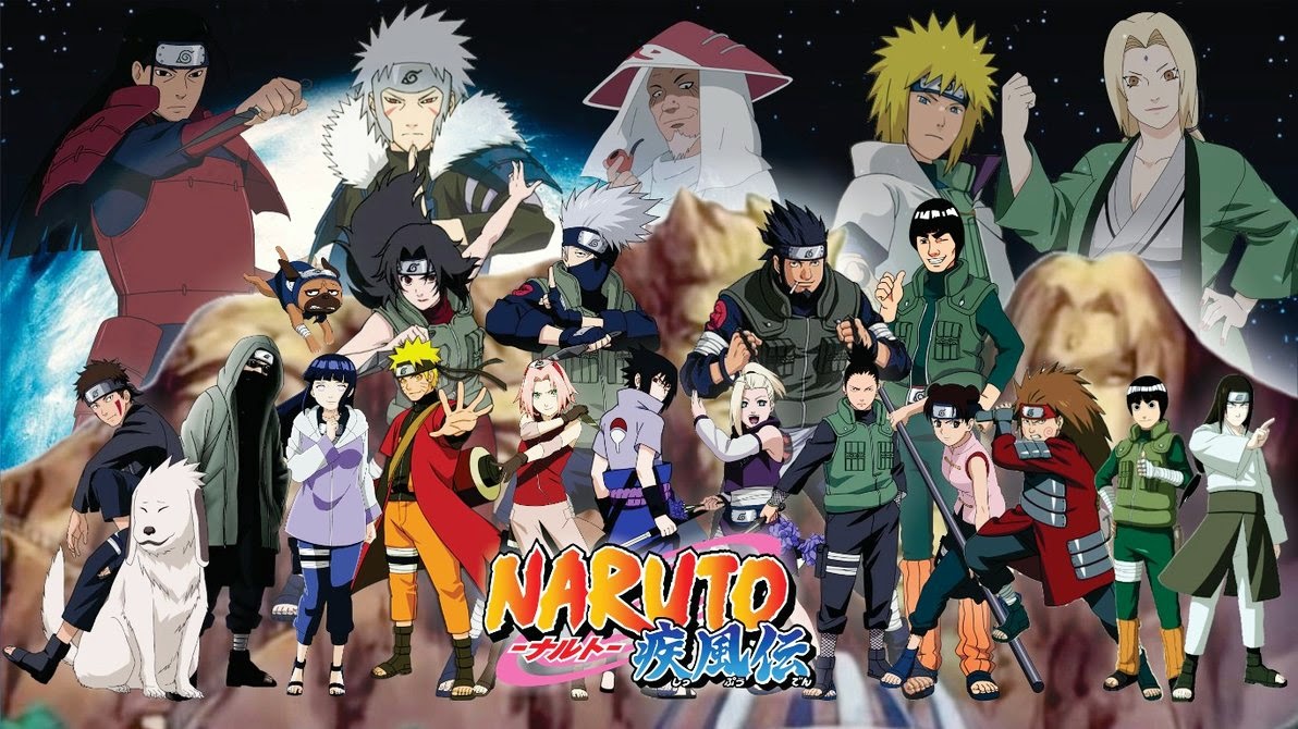 27+ Gambar Naruto Bersama Teman Temannya