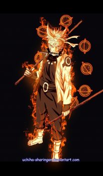 50+ Gambar Naruto Rikudou Sennin Kyuubi Rinnegan