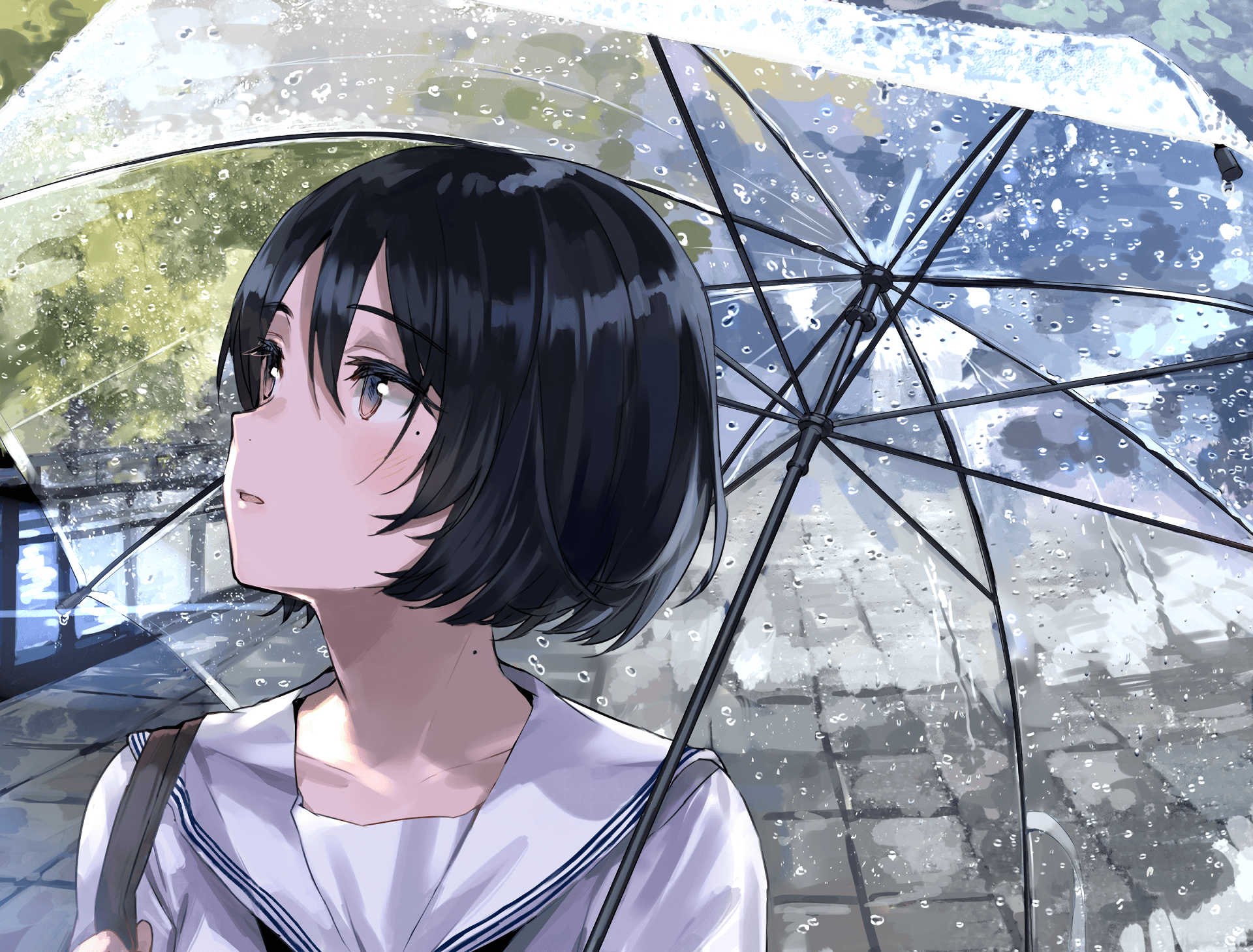76+ Girl Anime Umbrella