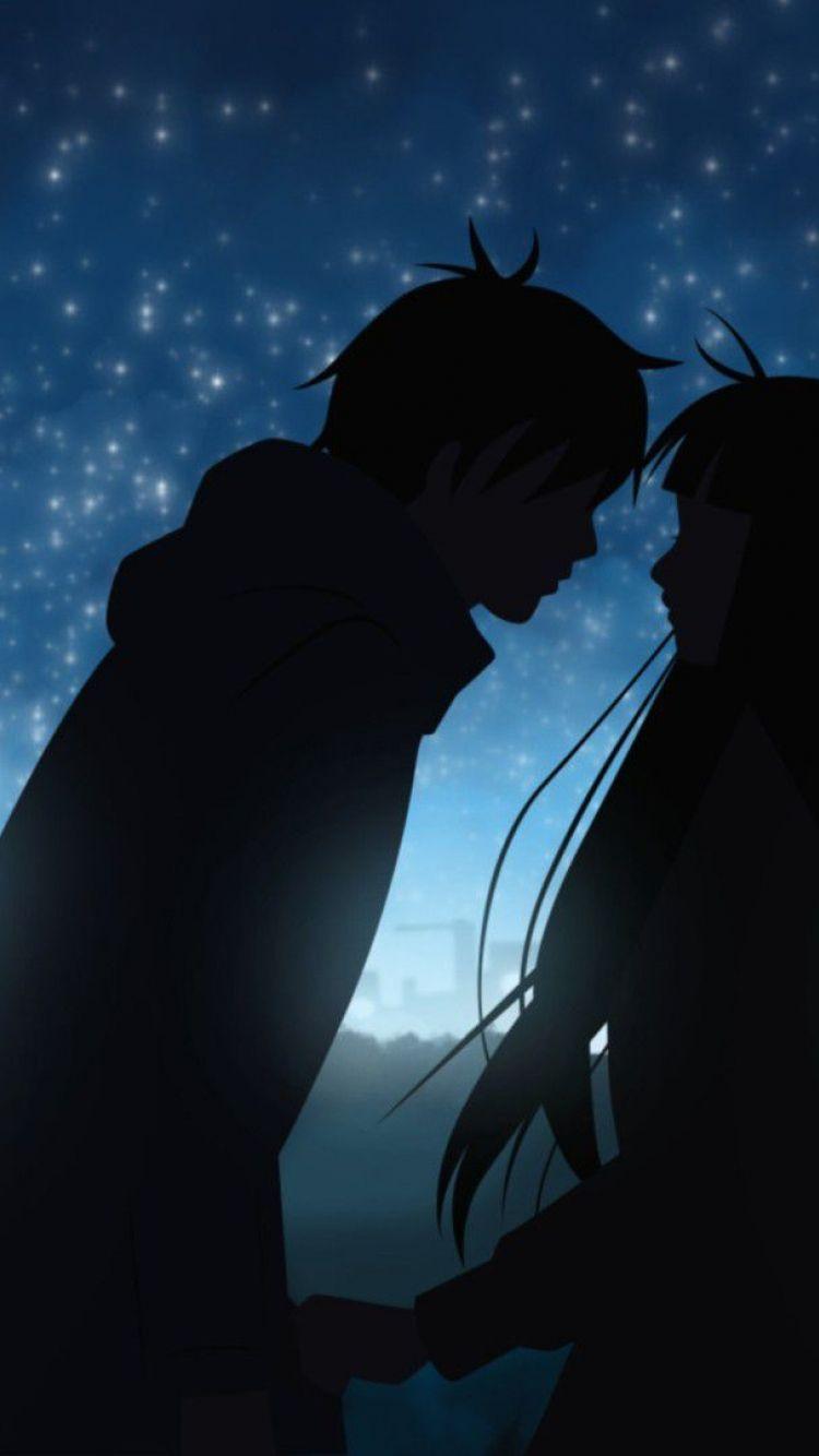 28+ Anime Couple In Love Iphone Wallpaper