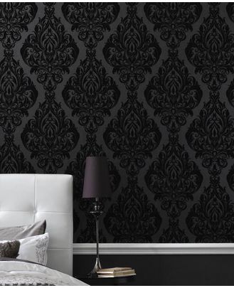 64+ Black Wallpaper Room