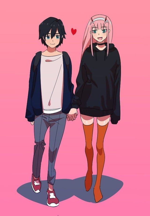 41+ Anime Couple Zero Two
