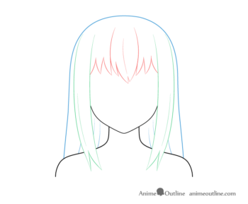 23+ Girl Anime Hair Easy