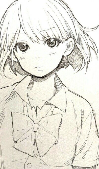 23+ Girl Anime Sketch