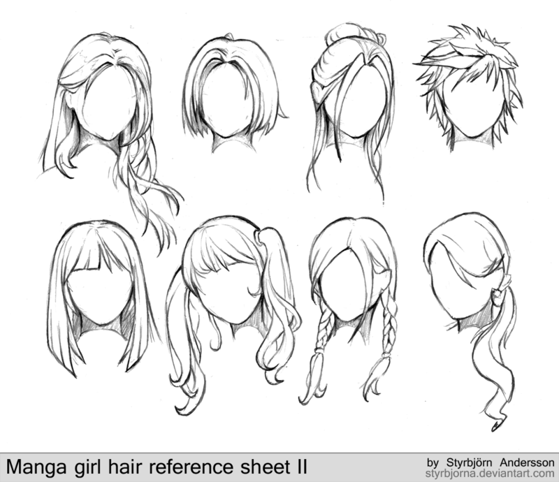47+ Girl Anime Hairstyle