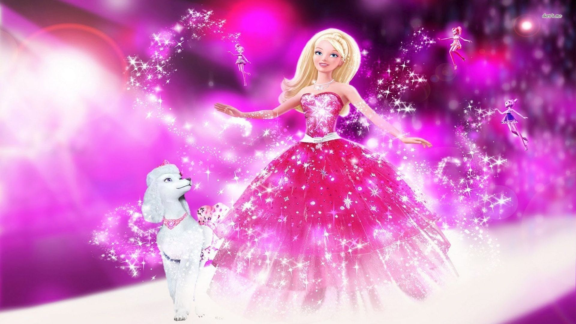 Wallpaper Dasktop Gambar Barbie 3d