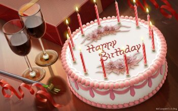 Happy Birthday Cake 3d Wallpaper Download