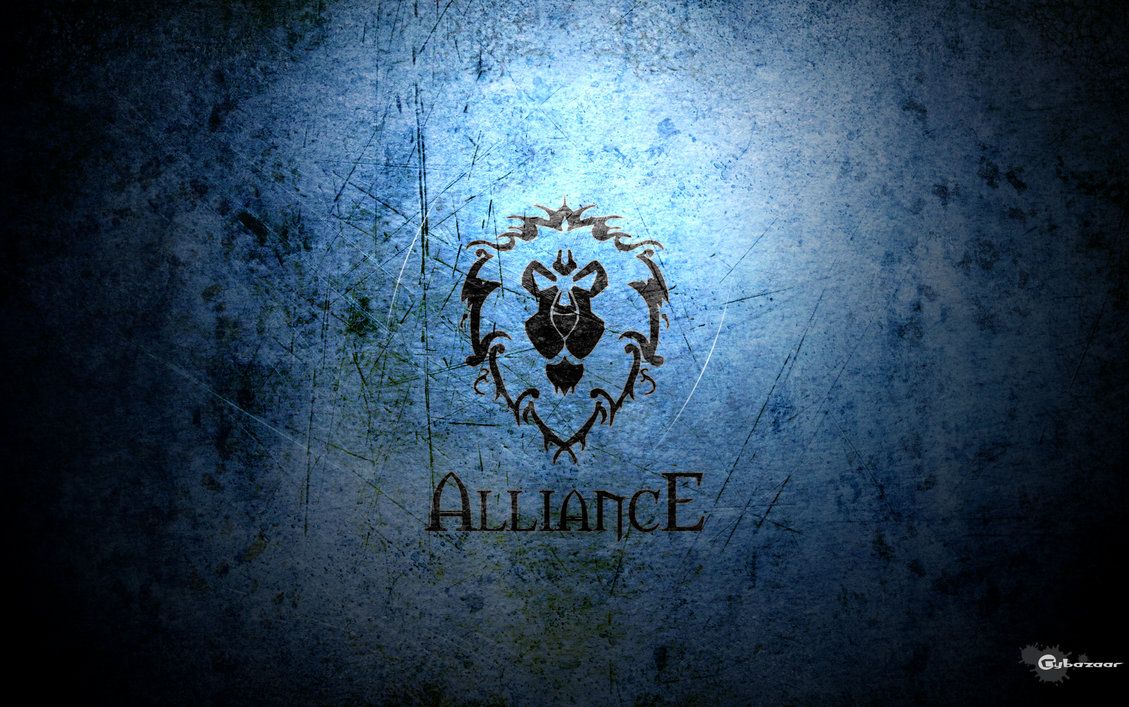 World Of Warcraft Wallpaper Alliance Logo 3d