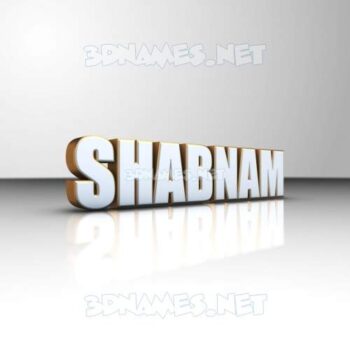 106+   Shabnam 3d Name Wallpaper